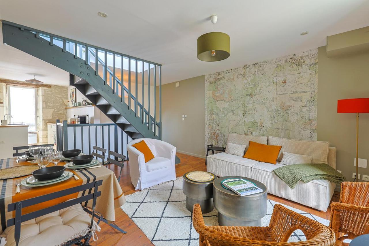Tour Du Palais #Terrasse #Vue Apartment Cognac Luaran gambar