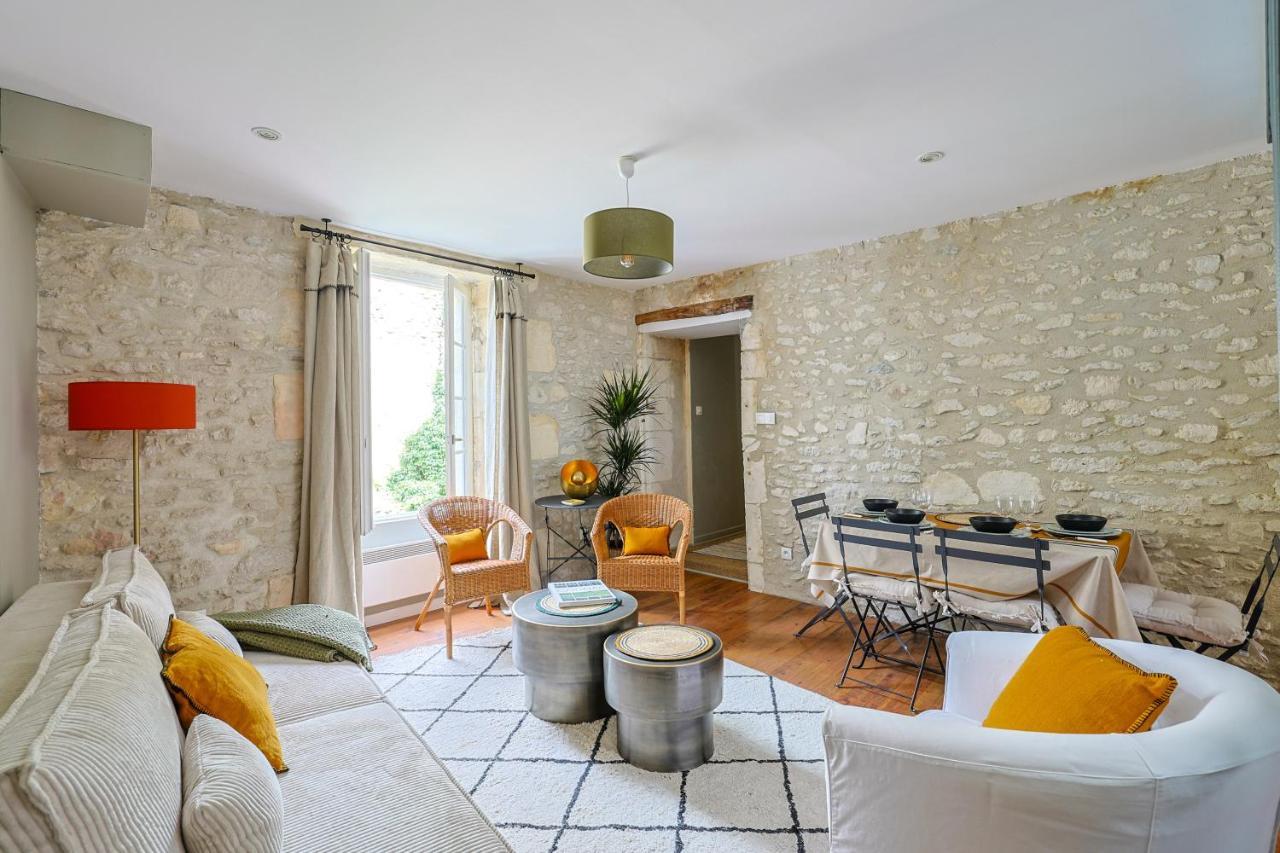 Tour Du Palais #Terrasse #Vue Apartment Cognac Luaran gambar
