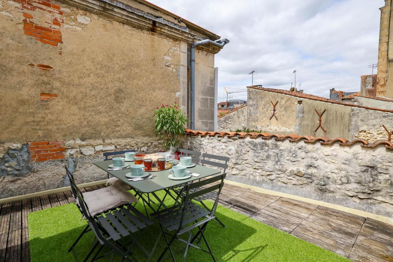 Tour Du Palais #Terrasse #Vue Apartment Cognac Luaran gambar