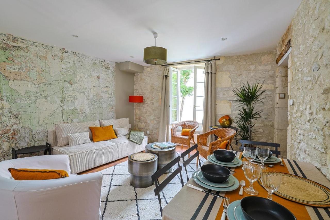 Tour Du Palais #Terrasse #Vue Apartment Cognac Luaran gambar